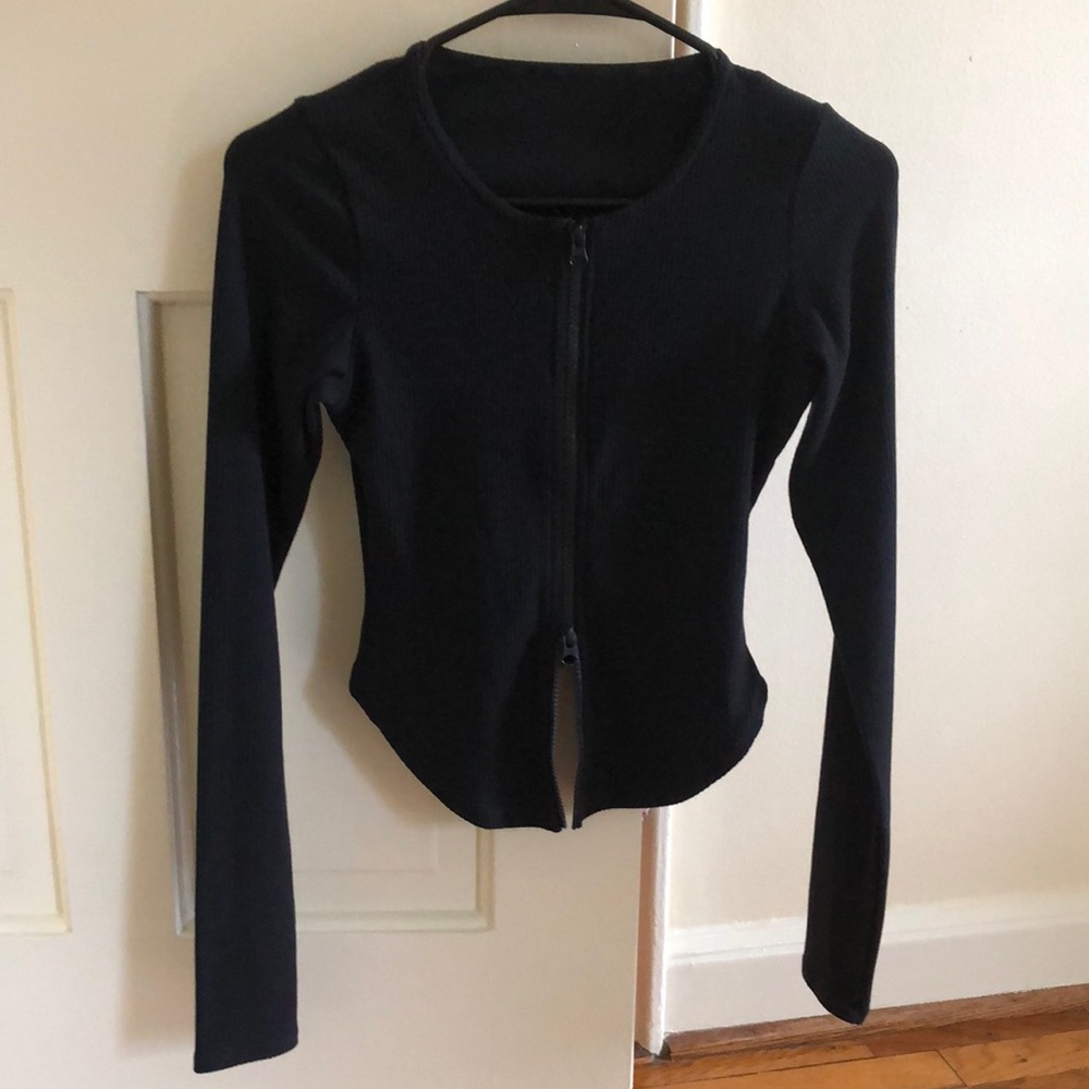 Alo Ribbed Stardust Jacket